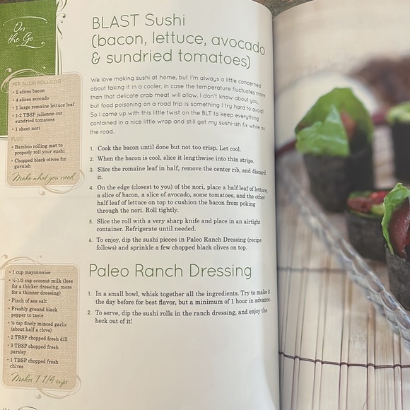 NWT Cookbook Make Ahead Paleo: Healthy Gluten-Grain& Dairy-Free Recipes - Picture 7 of 16